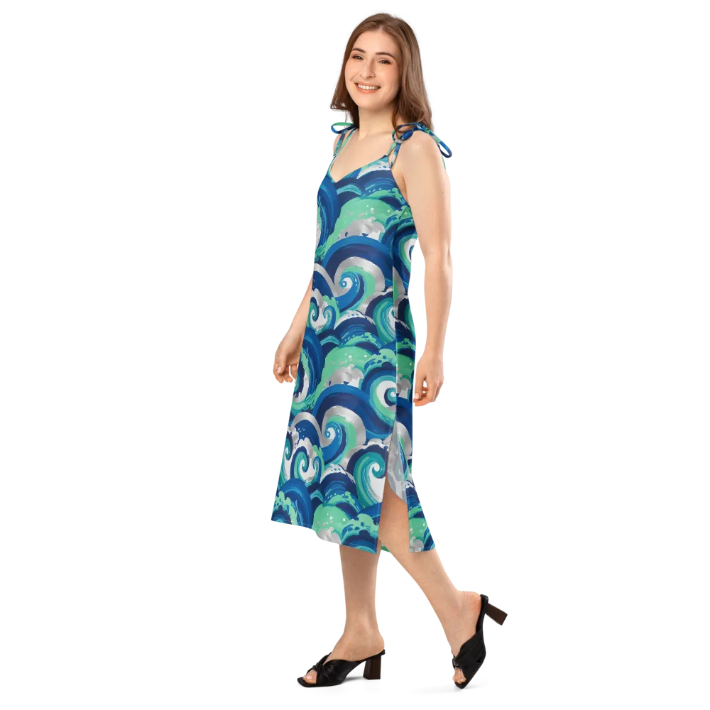 Cobalt Swell on Slip Dress — Left Front