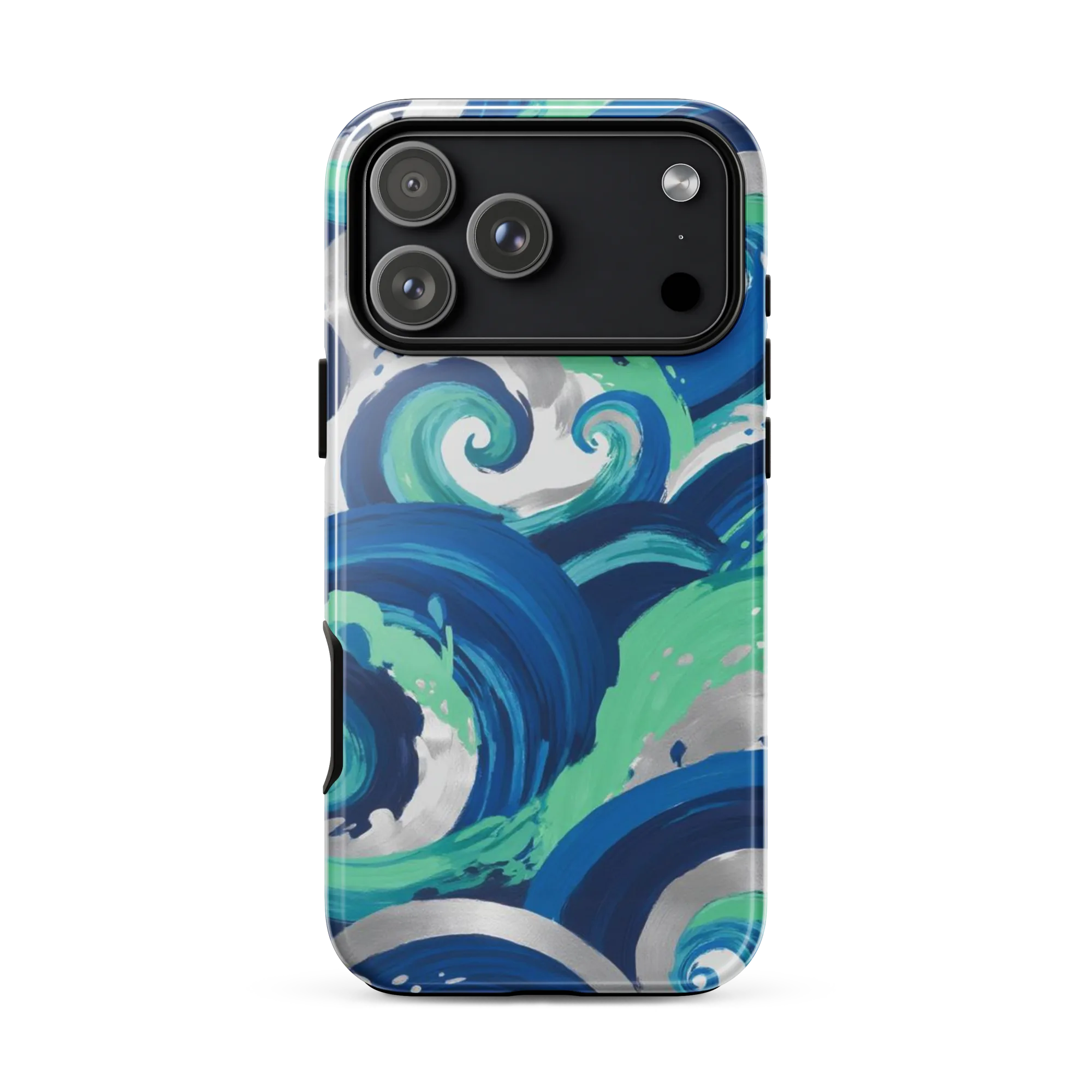 Cobalt Swell on Tough Case for iPhone® — Front