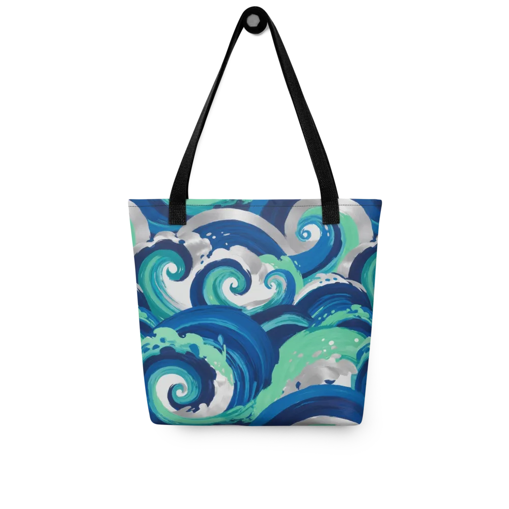 Cobalt Swell on Tote Bag — Front