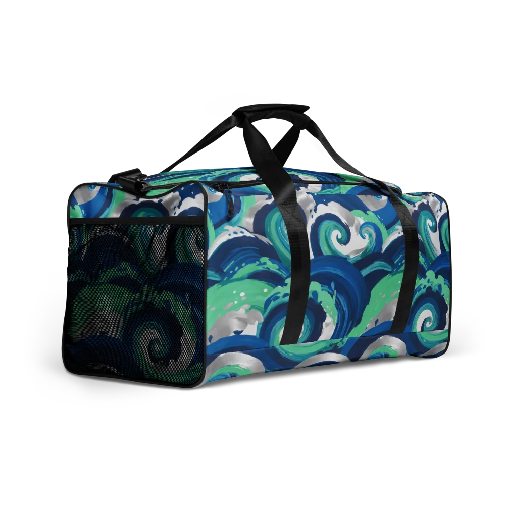 Cobalt Swell on Duffle Bag — Right Front
