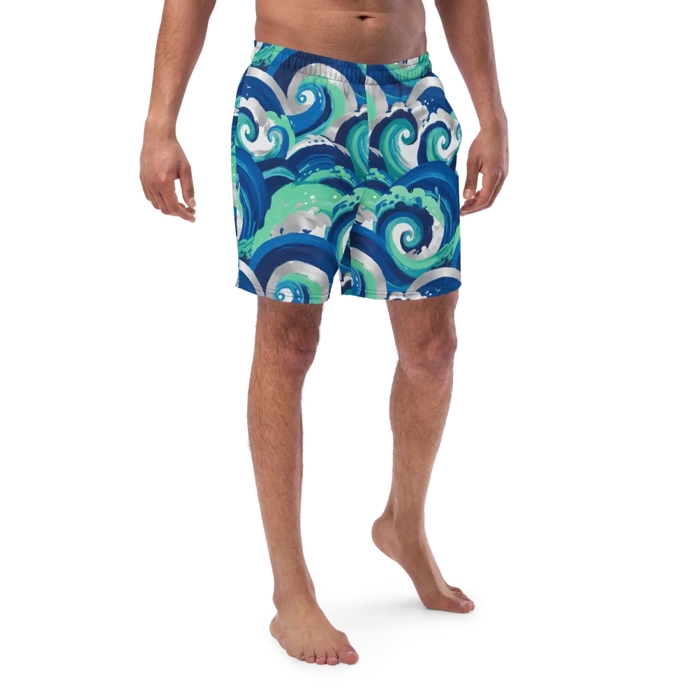 Cobalt Swell on Swim Trunks — Front