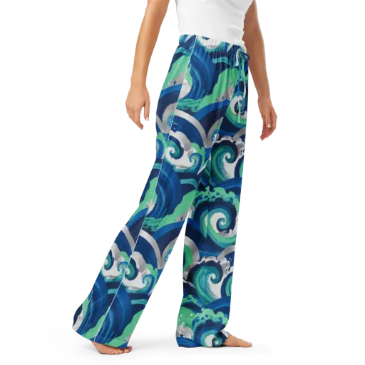 Cobalt Swell on a Women's Pajama Pants