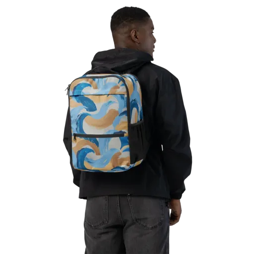 Ochre Swell on a Utility Backpack