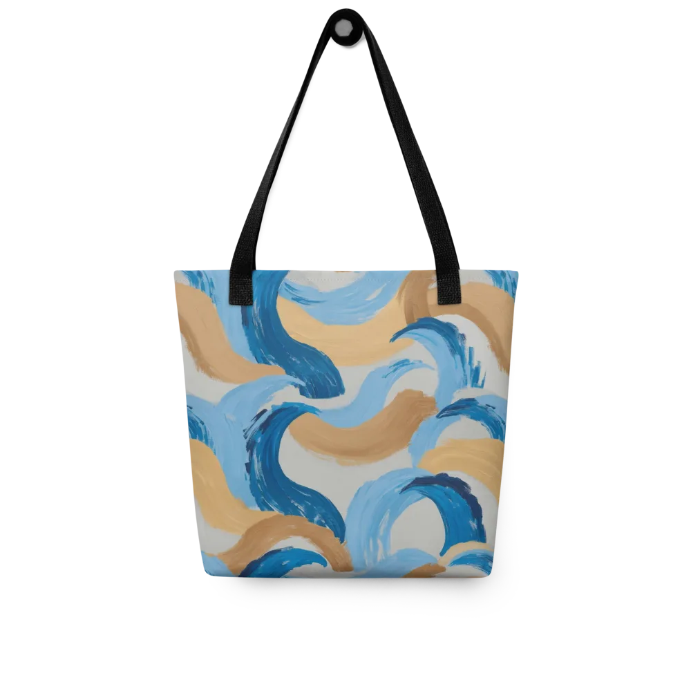 Ochre Swell on Tote Bag — Front