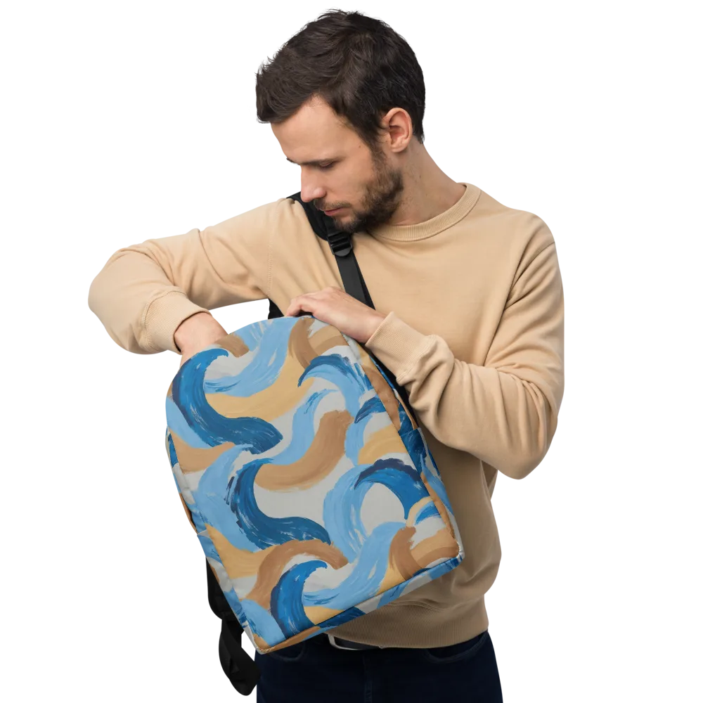 Ochre Swell on Minimalist Backpack — Front