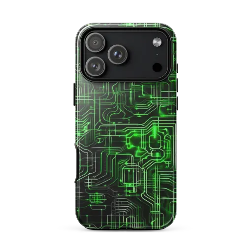 Green Voltage on a Tough Case for iPhone®