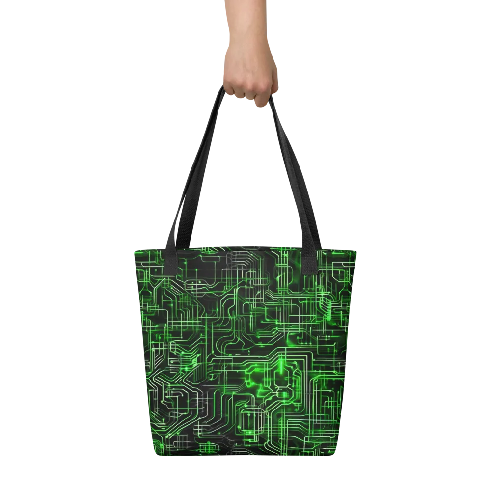 Green Voltage on Tote Bag — Front