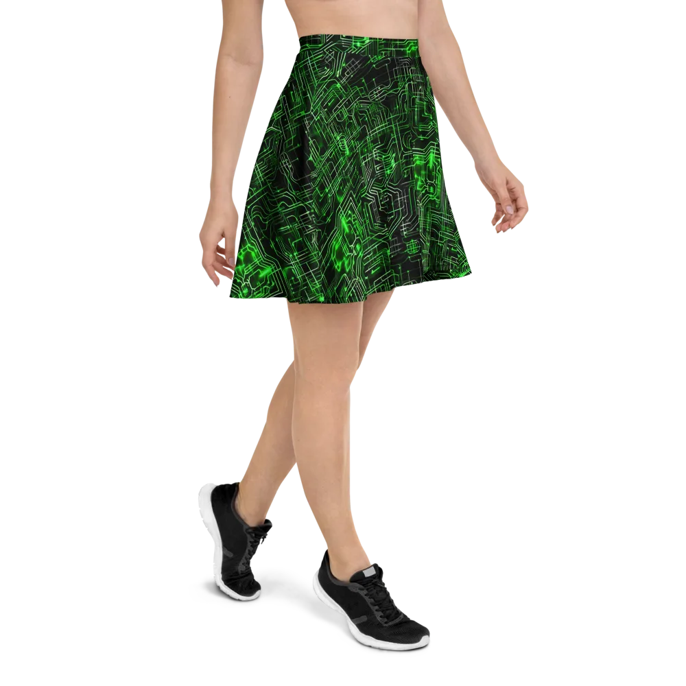Green Voltage on Skater Skirt — Right
