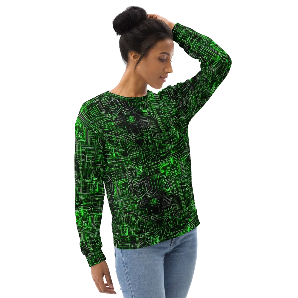 Green Voltage on Sweatshirt — Right Front