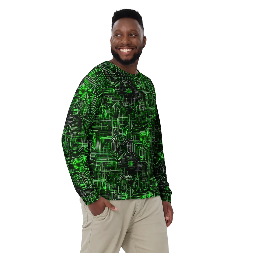 Green Voltage on Sweatshirt — Front