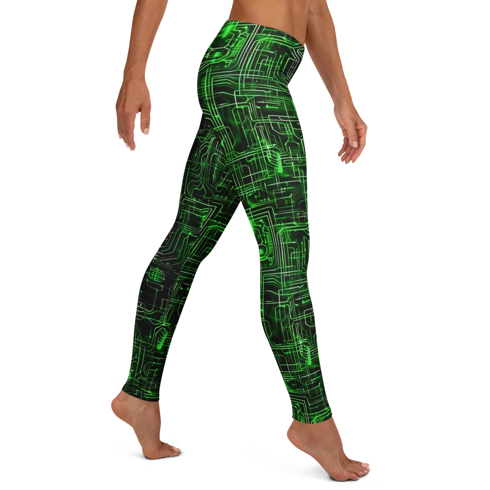 Green Voltage on Leggings — Right