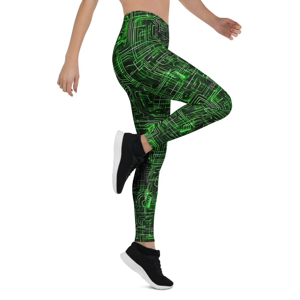 Green Voltage on Leggings — Right