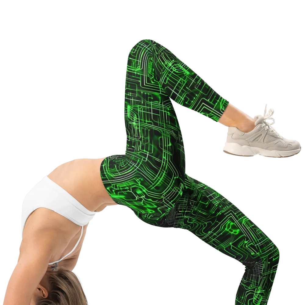 Green Voltage on Leggings — Right