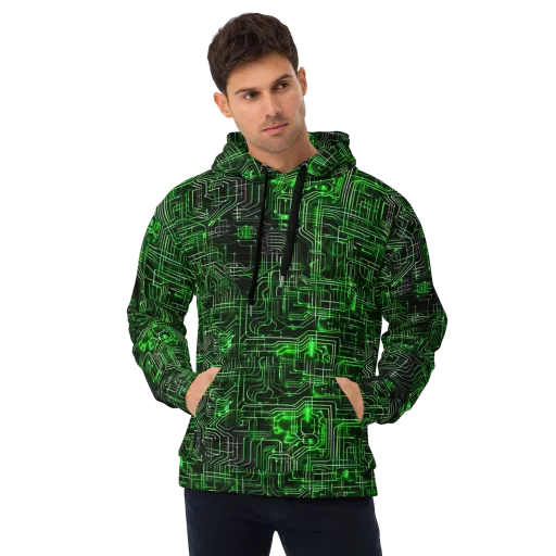 Green Voltage on a Hoodie