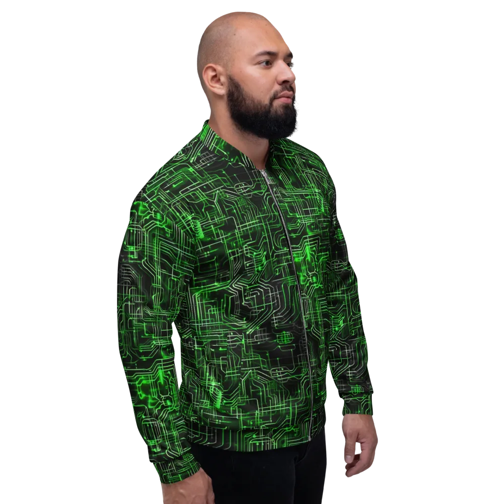 Green Voltage on Bomber Jacket — Right