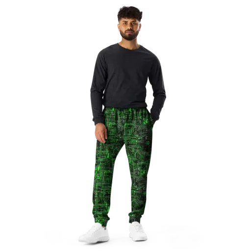 Green Voltage on a Men's Joggers