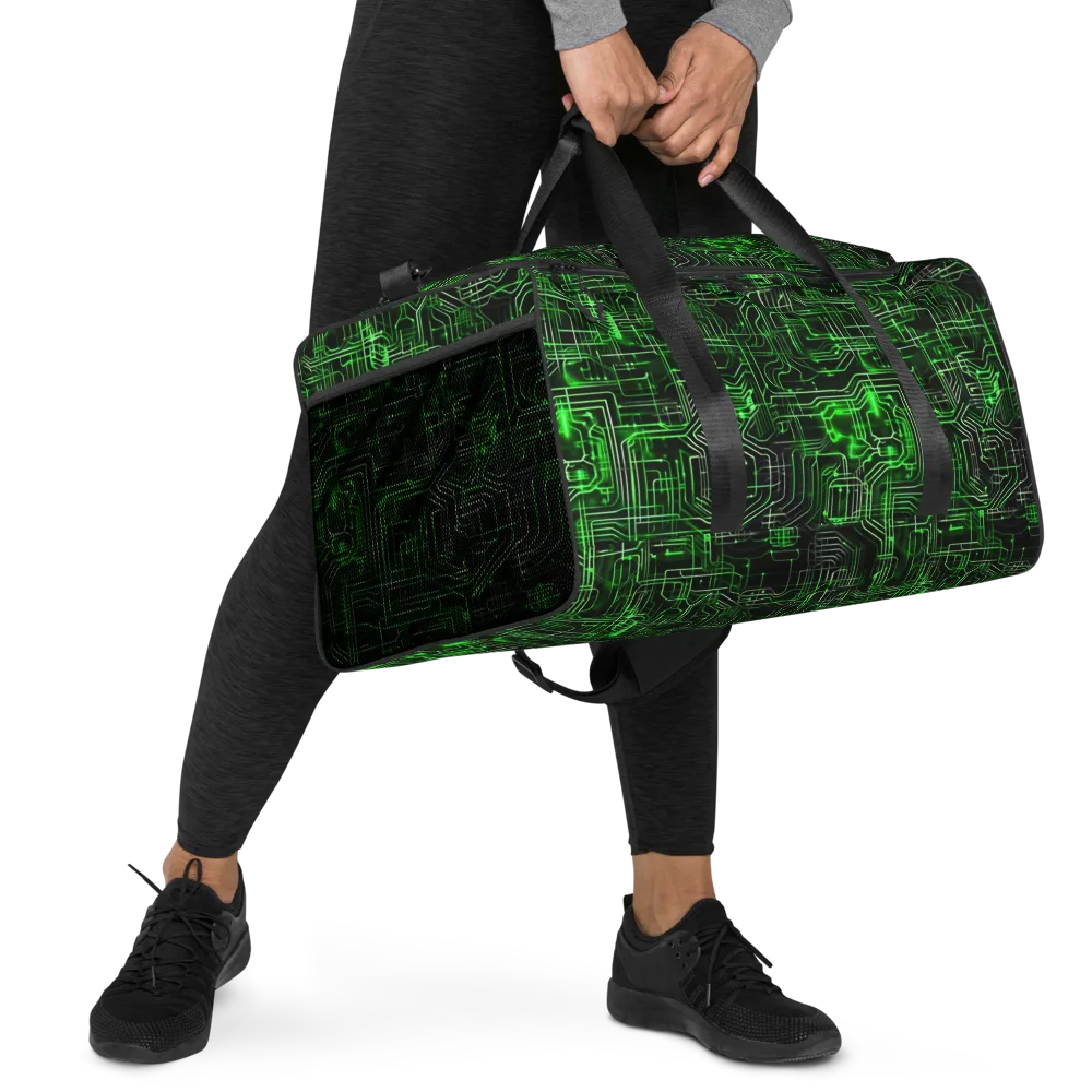 Green Voltage on Duffle Bag — Right Front