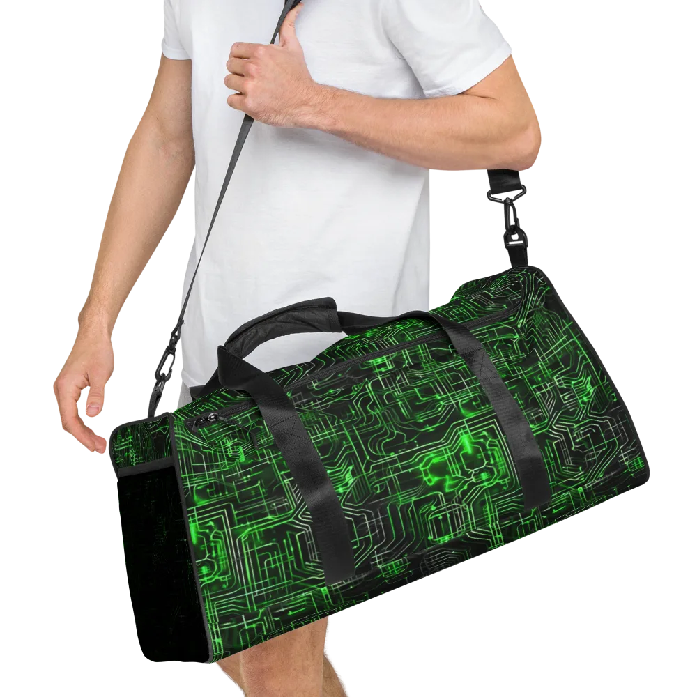 Green Voltage on Duffle Bag — Right Front
