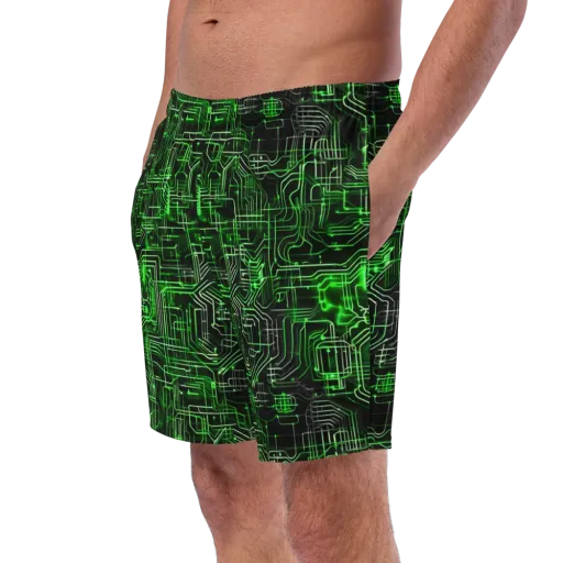 Green Voltage on a Swim Trunks