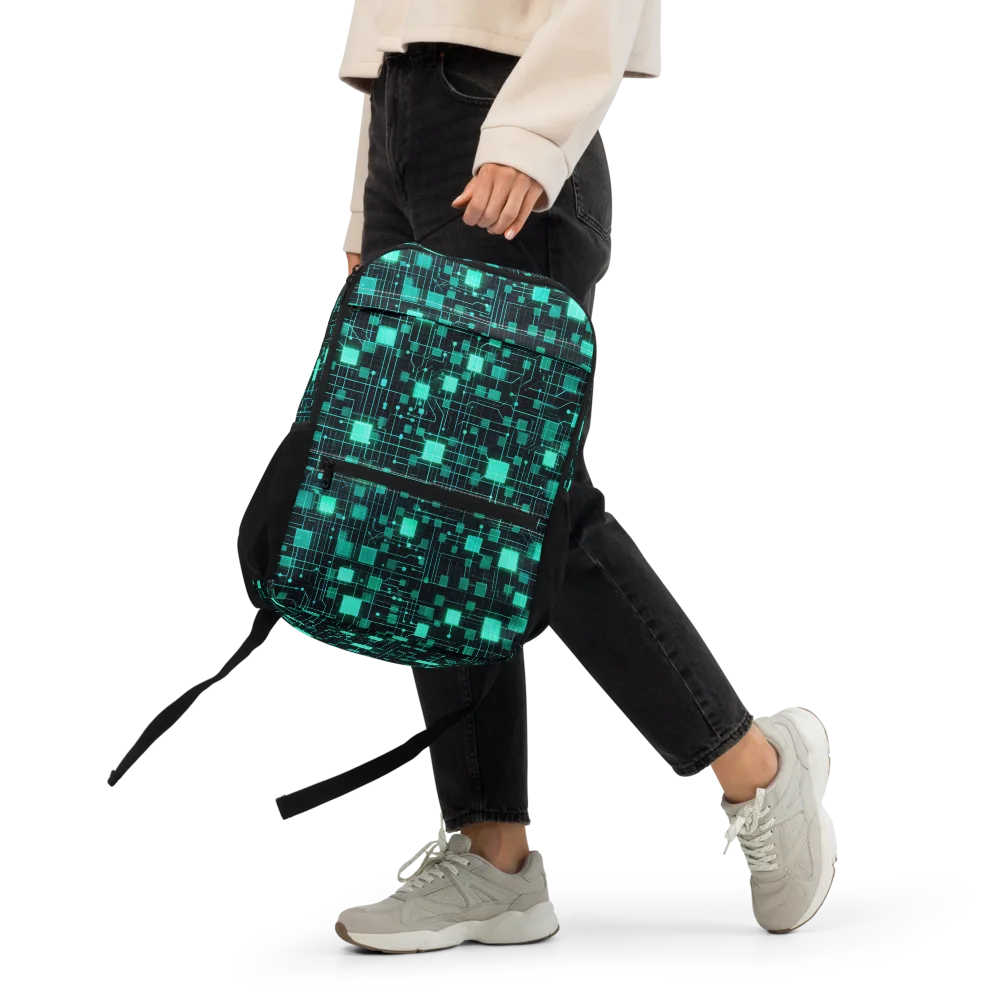 Electric Matrix on Utility Backpack — Front