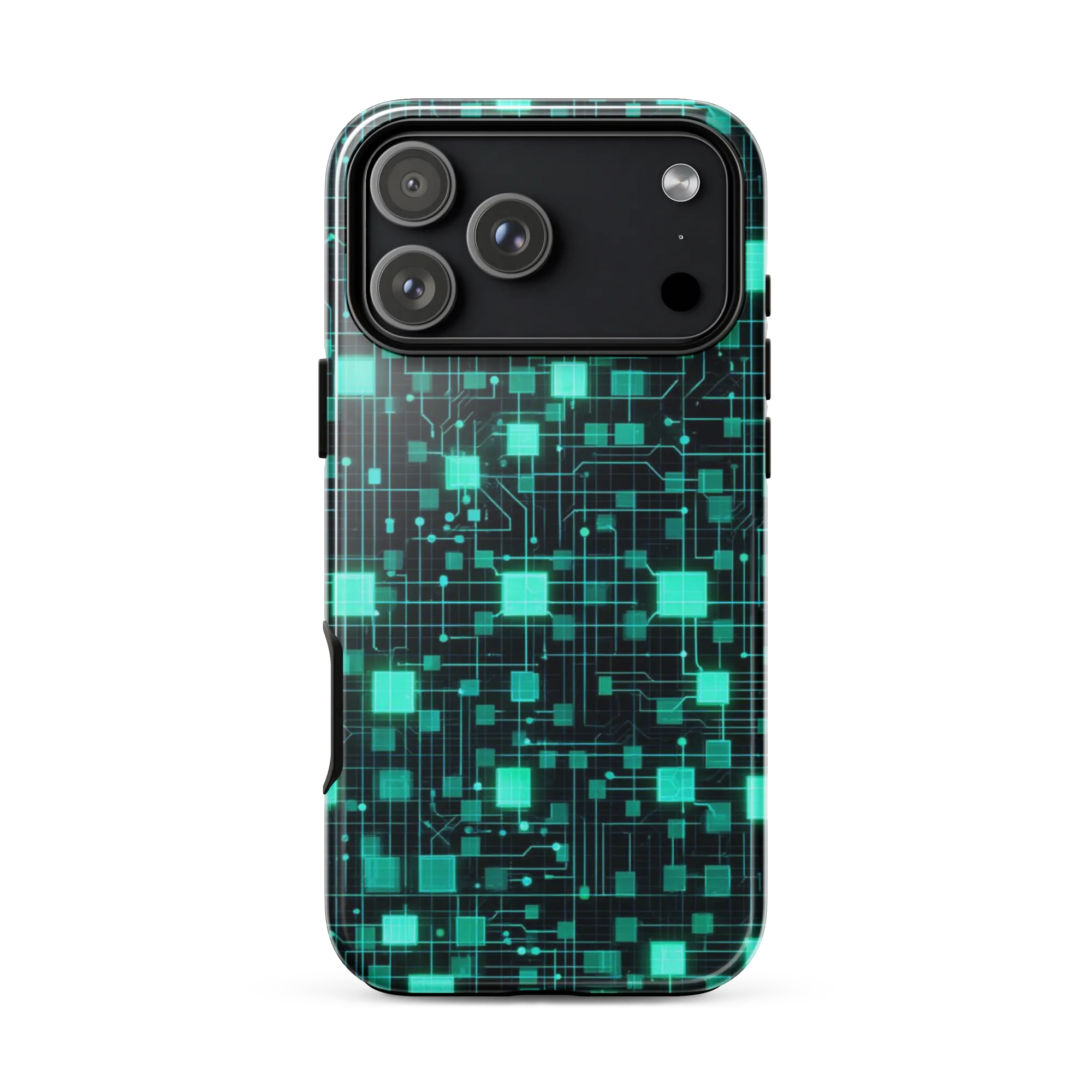 Electric Matrix on Tough Case for iPhone® — Front