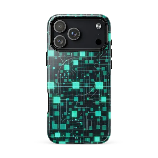 Electric Matrix on a MagSafe Tough Case for iPhone®