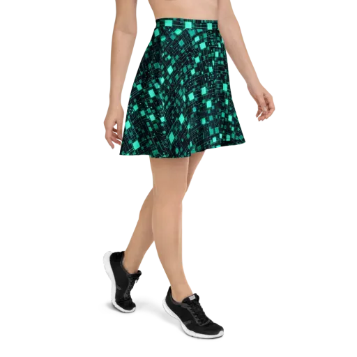 Electric Matrix on a Skater Skirt