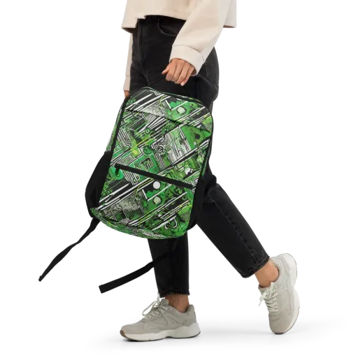 Greenline Grid on a Utility Backpack