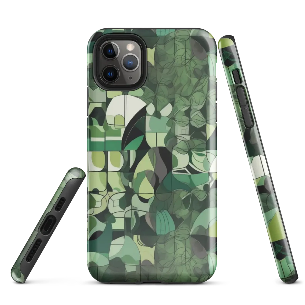 Greenhouse Geometry on Tough Case for iPhone® — Front