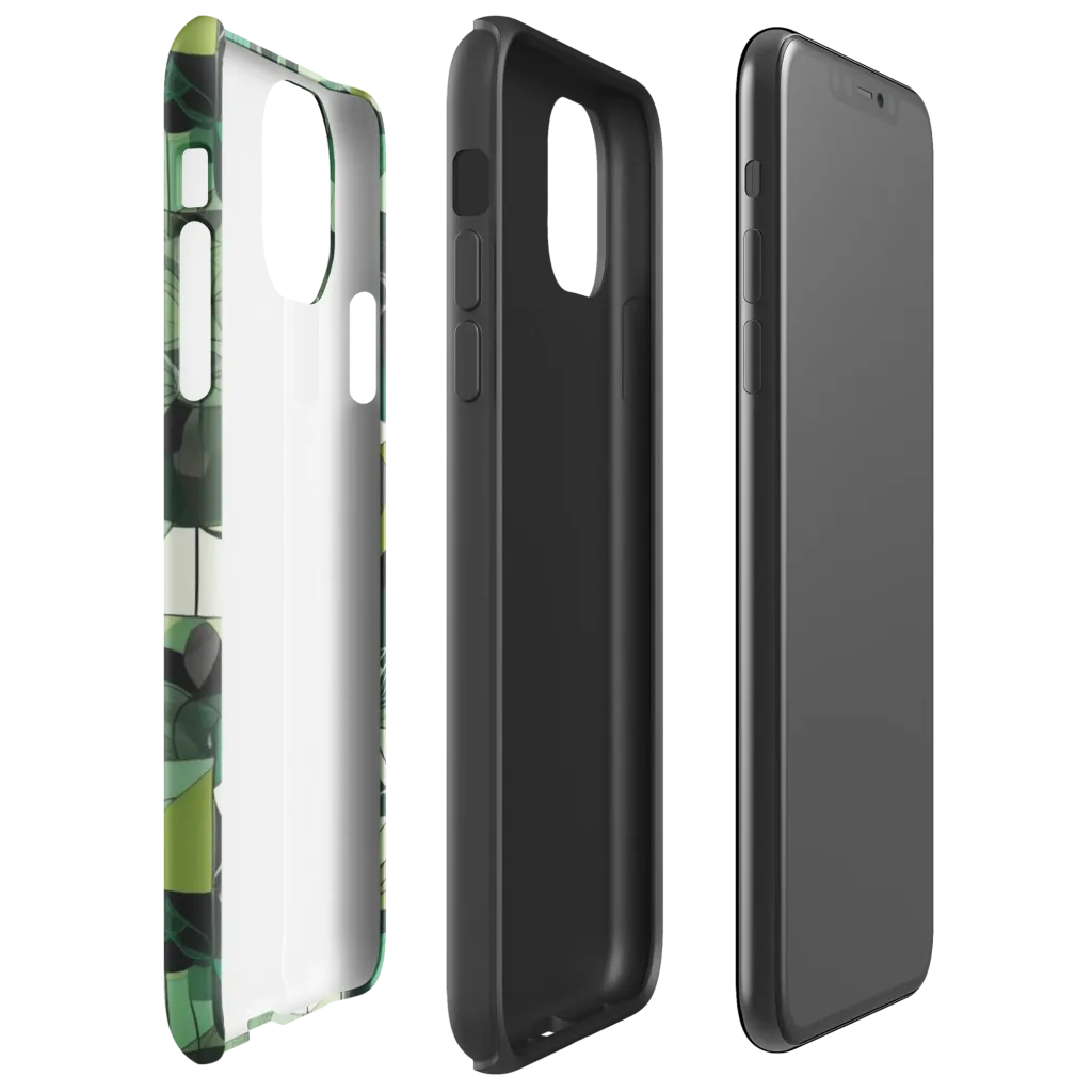 Greenhouse Geometry on Tough Case for iPhone® — Right
