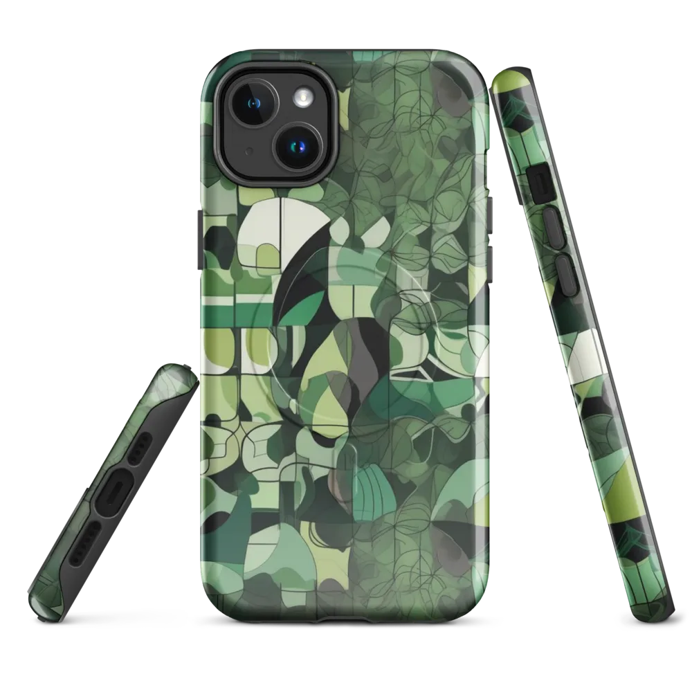 Greenhouse Geometry on MagSafe Tough Case for iPhone® — Front