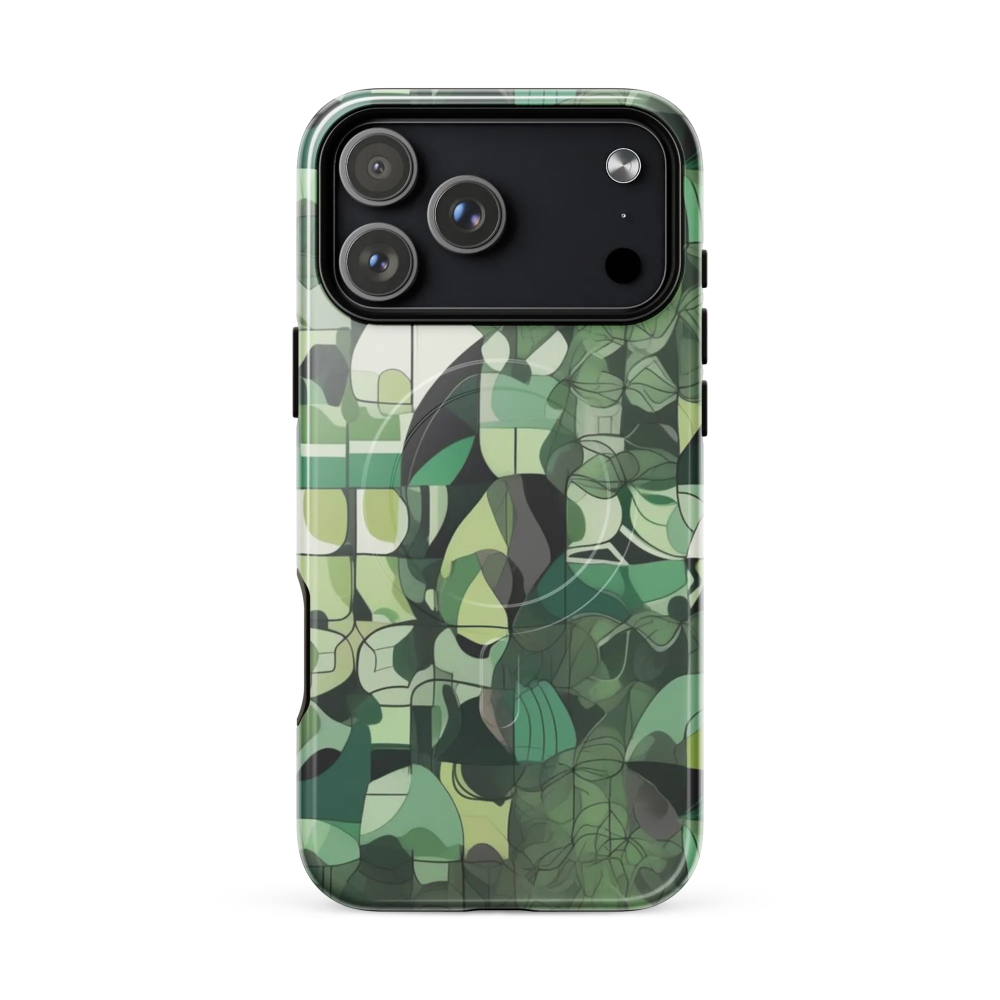 Greenhouse Geometry on MagSafe Tough Case for iPhone® — Front