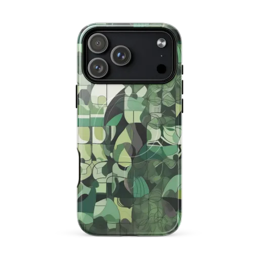 Greenhouse Geometry on a MagSafe Tough Case for iPhone®