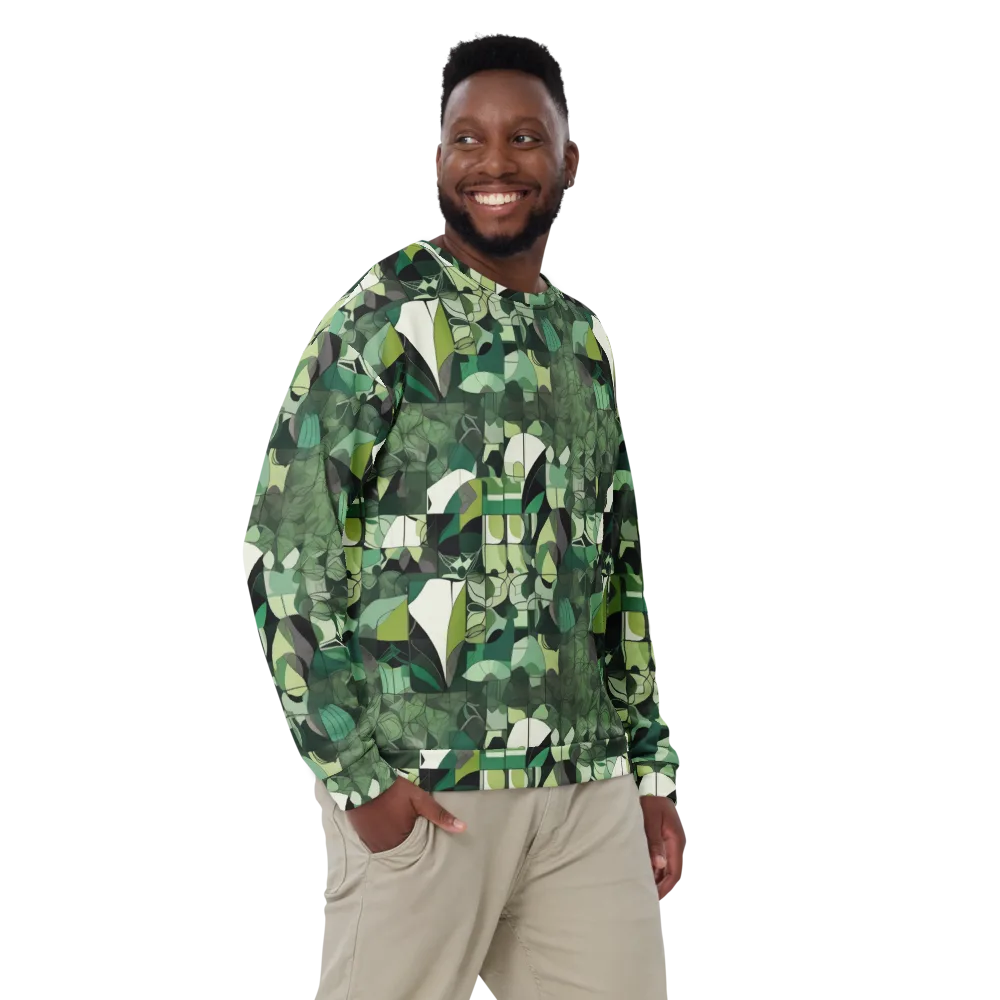 Greenhouse Geometry on Sweatshirt — Front