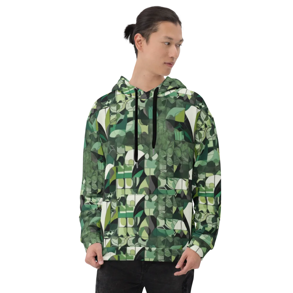 Greenhouse Geometry on Hoodie — Front