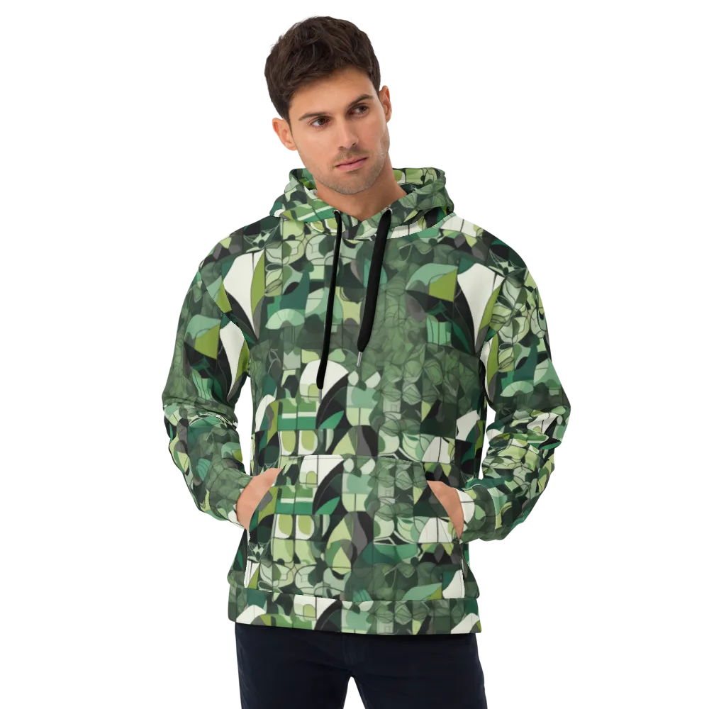 Greenhouse Geometry on Hoodie — Front