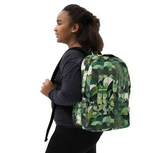 Greenhouse Geometry on a Minimalist Backpack