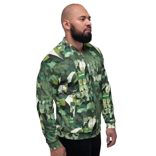 Greenhouse Geometry on a Bomber Jacket