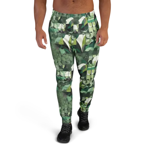 Greenhouse Geometry on a Men's Joggers
