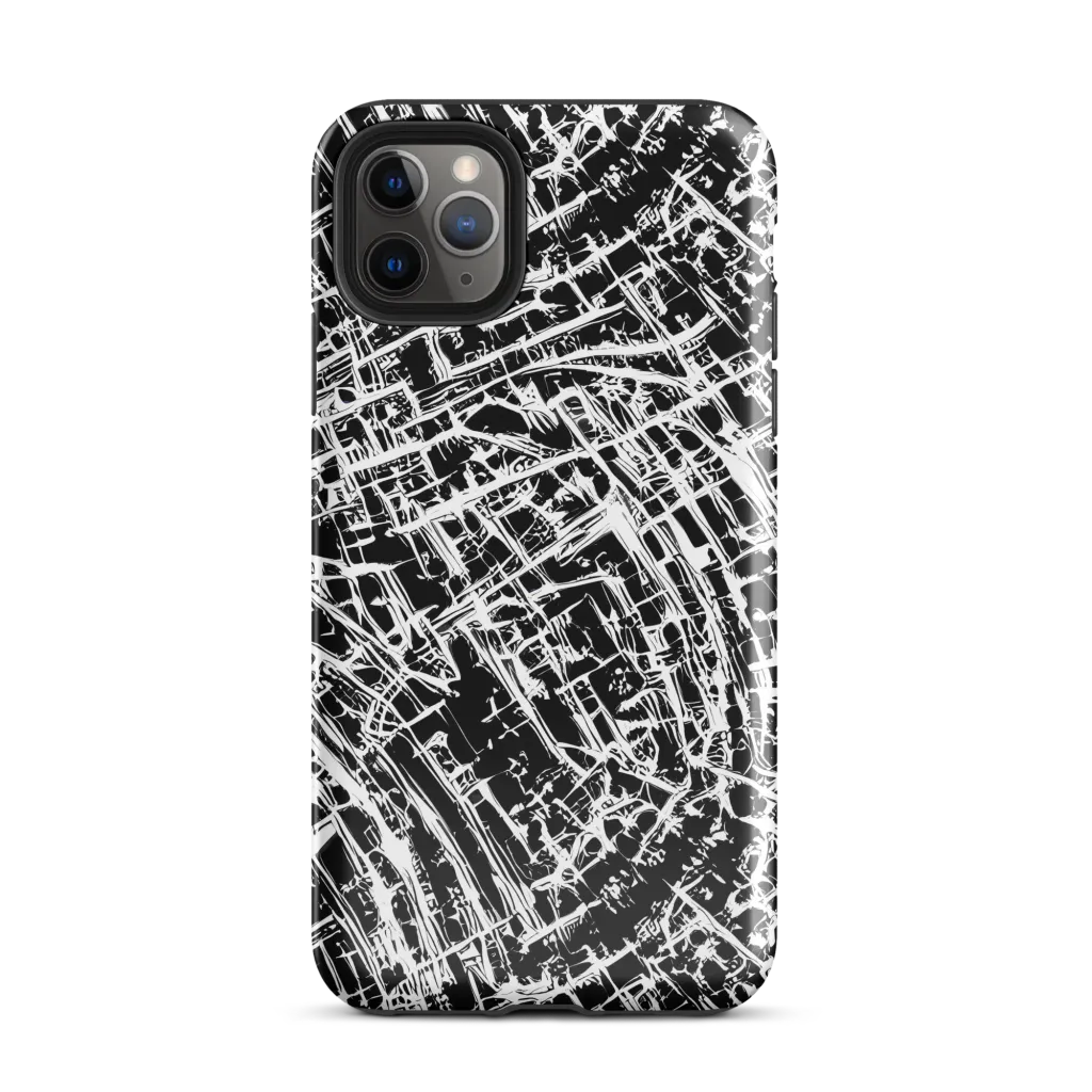 Blackline Riot on Tough Case for iPhone® — Front