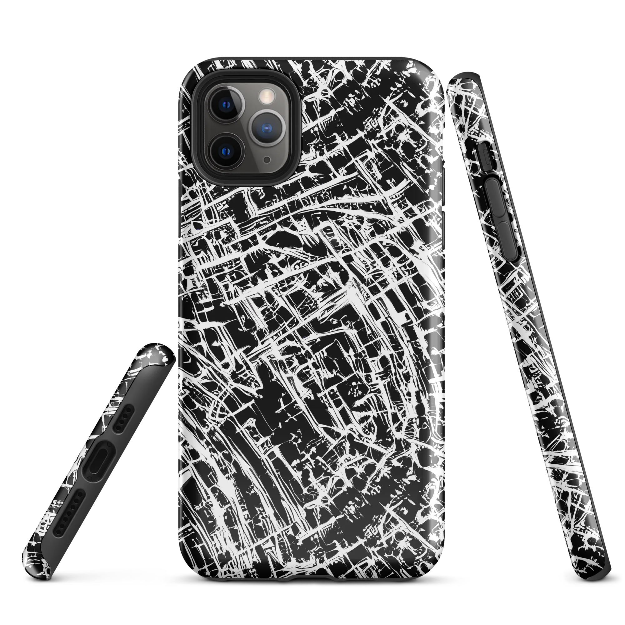Blackline Riot on Tough Case for iPhone® — Front