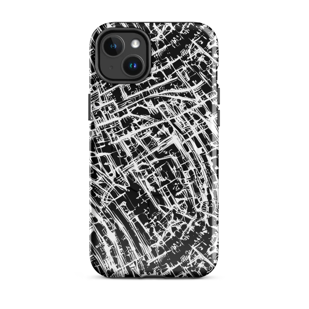 Blackline Riot on MagSafe Tough Case for iPhone® — Front