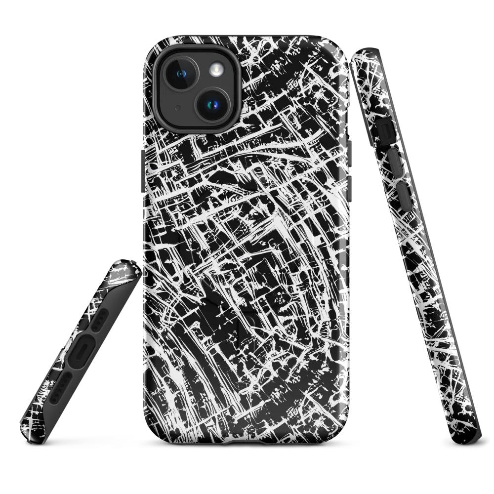 Blackline Riot on MagSafe Tough Case for iPhone® — Front