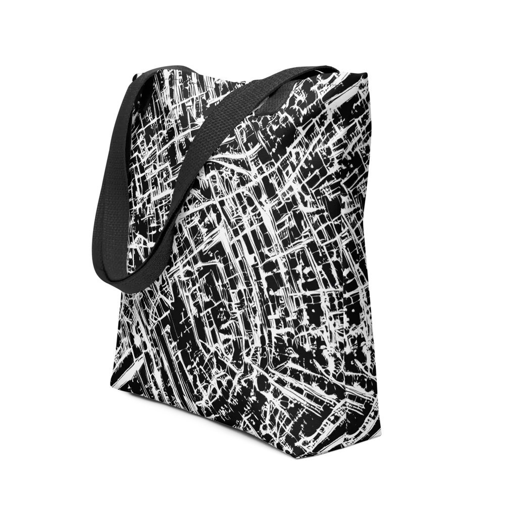 Blackline Riot on Tote Bag — Front