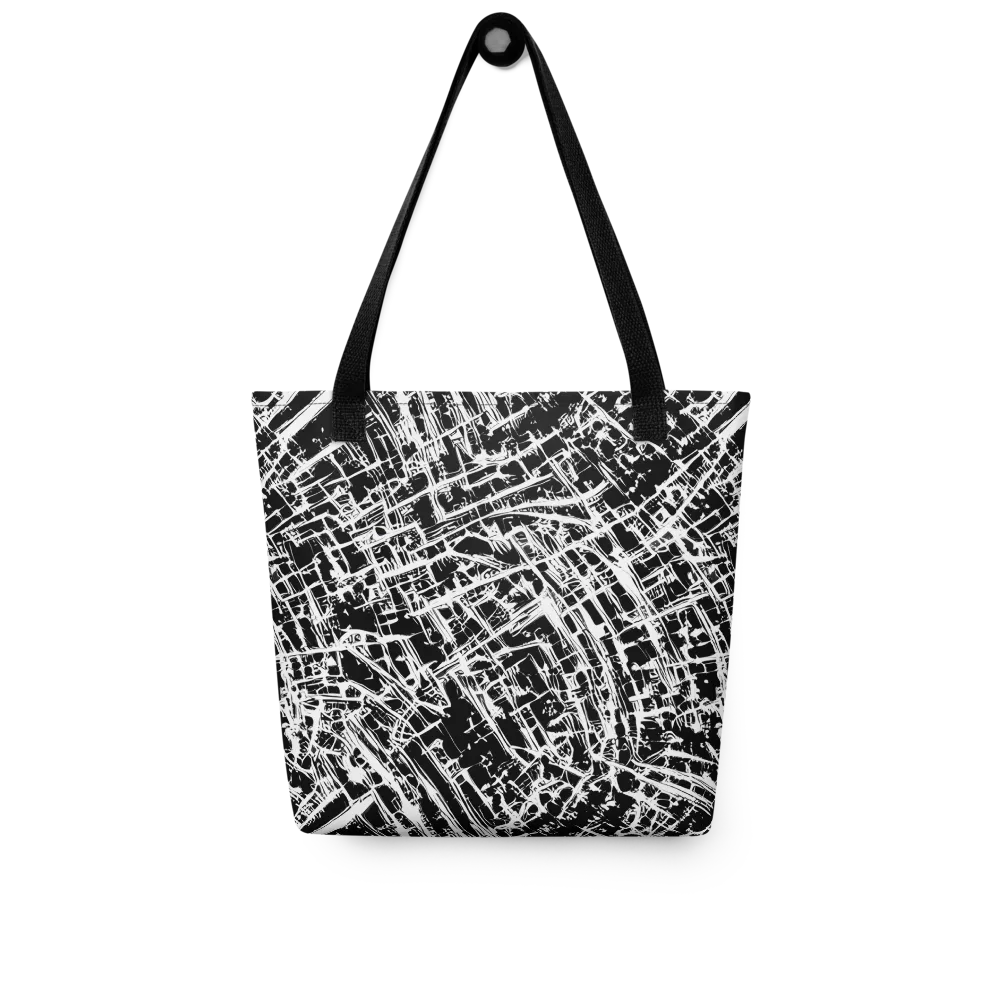 Blackline Riot on Tote Bag — Front