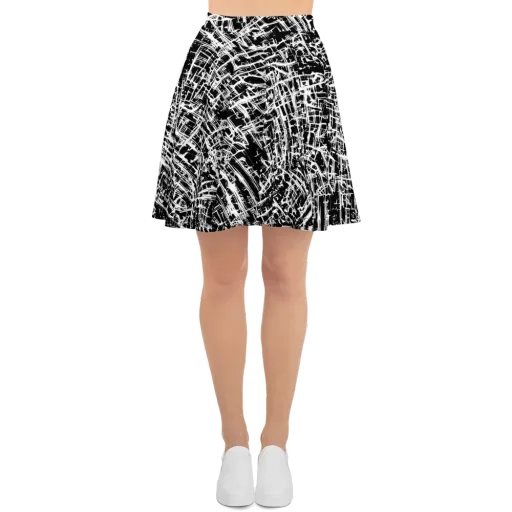 Blackline Riot on a Skater Skirt