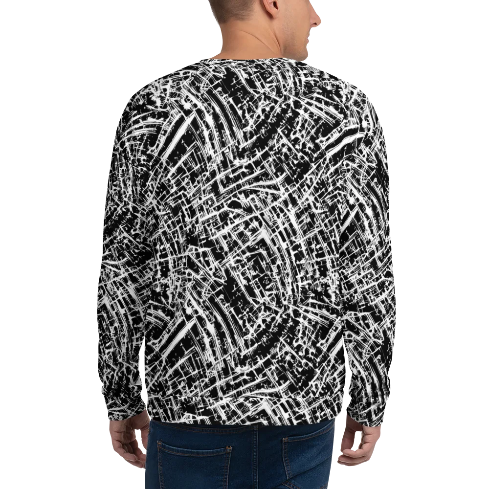 Blackline Riot on Sweatshirt — Back