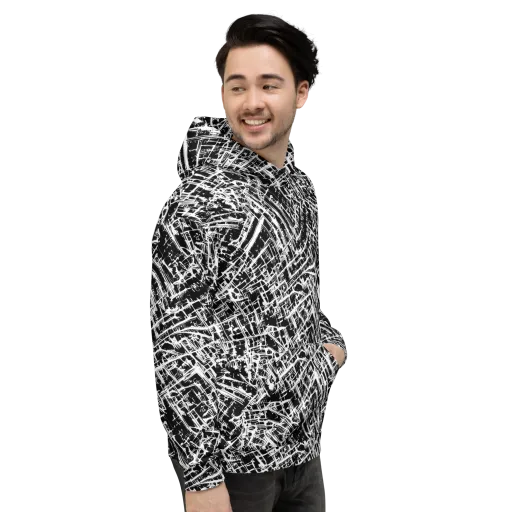 Blackline Riot on a Hoodie