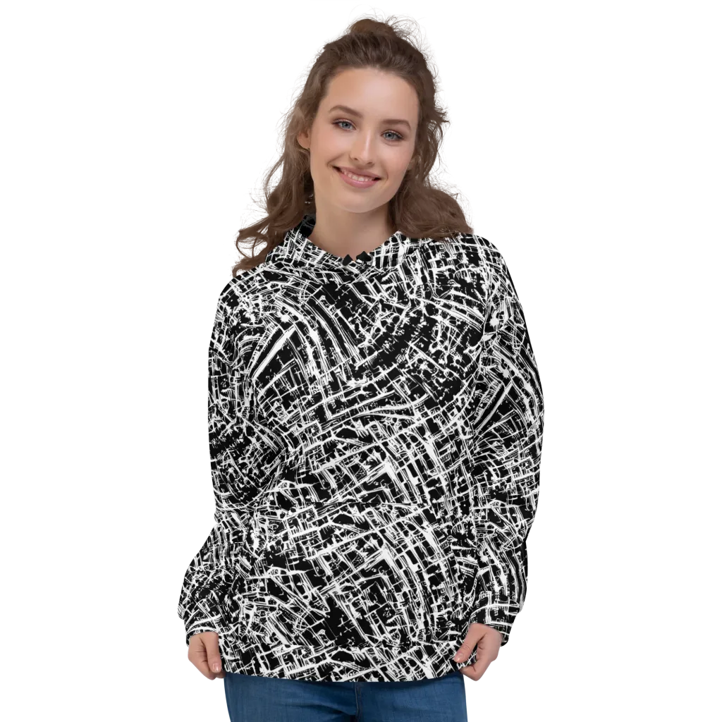 Blackline Riot on Hoodie — Front