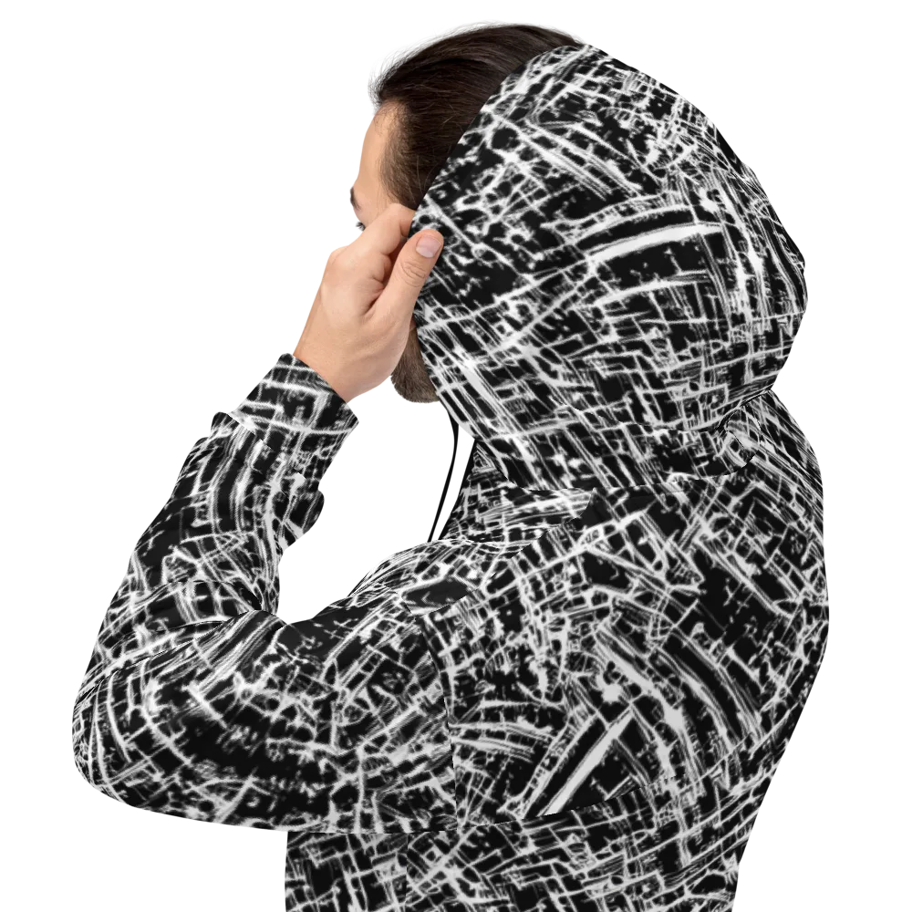 Blackline Riot on Hoodie — Back